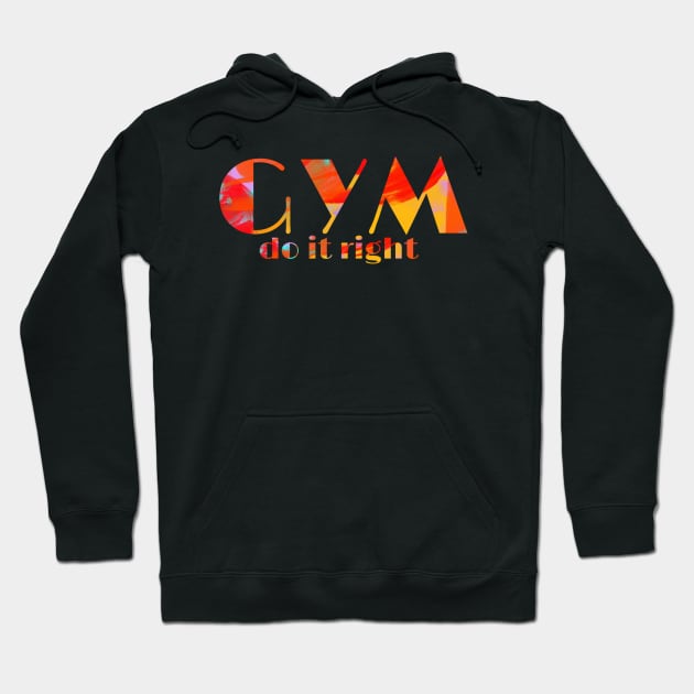 Gym training Hoodie by Superboydesign